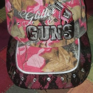 Glitter and Guns Camo Hat